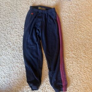 Aviator Nation Navy and Pink Joggers